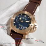 Perfect Replica Panerai Luminor Submersible 1950 Rose Gold Watch Pam671